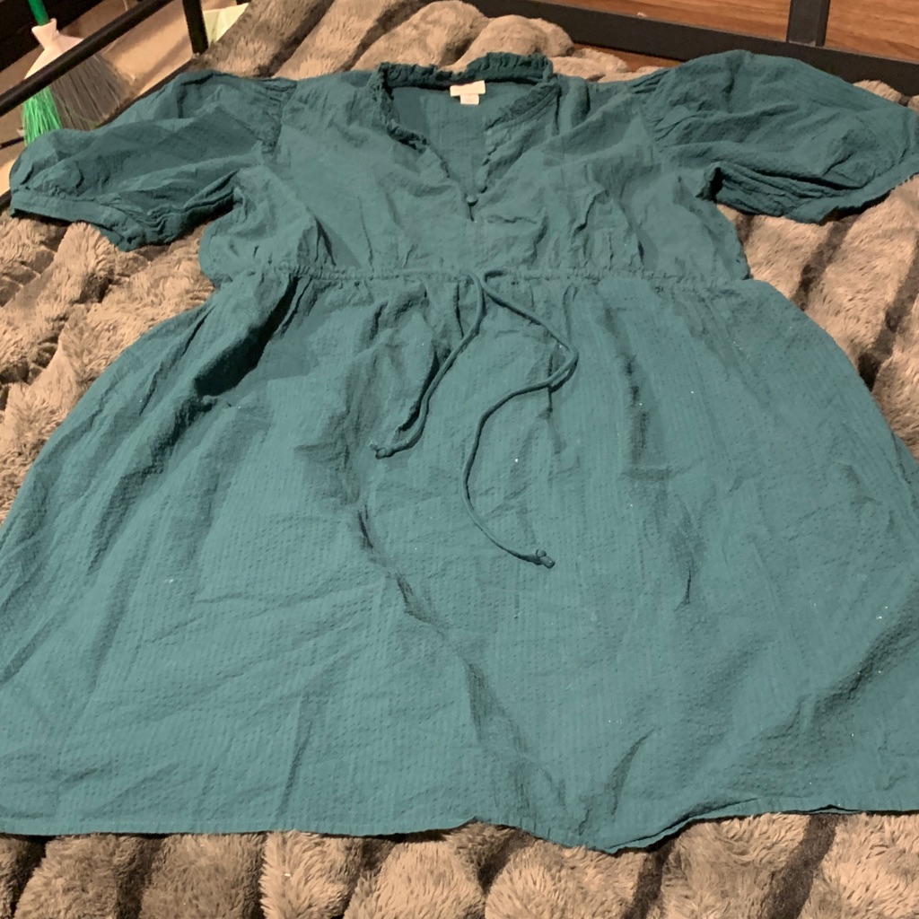 589 Teal Dress